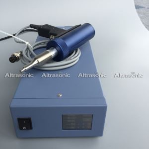 금속 껍질과 35Khz 초음파 스폿 용접기